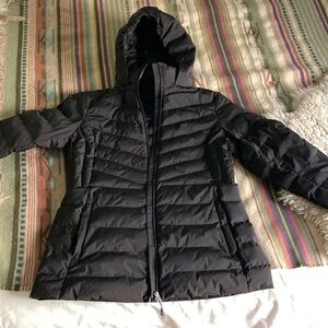 Women’s poly fill long coat